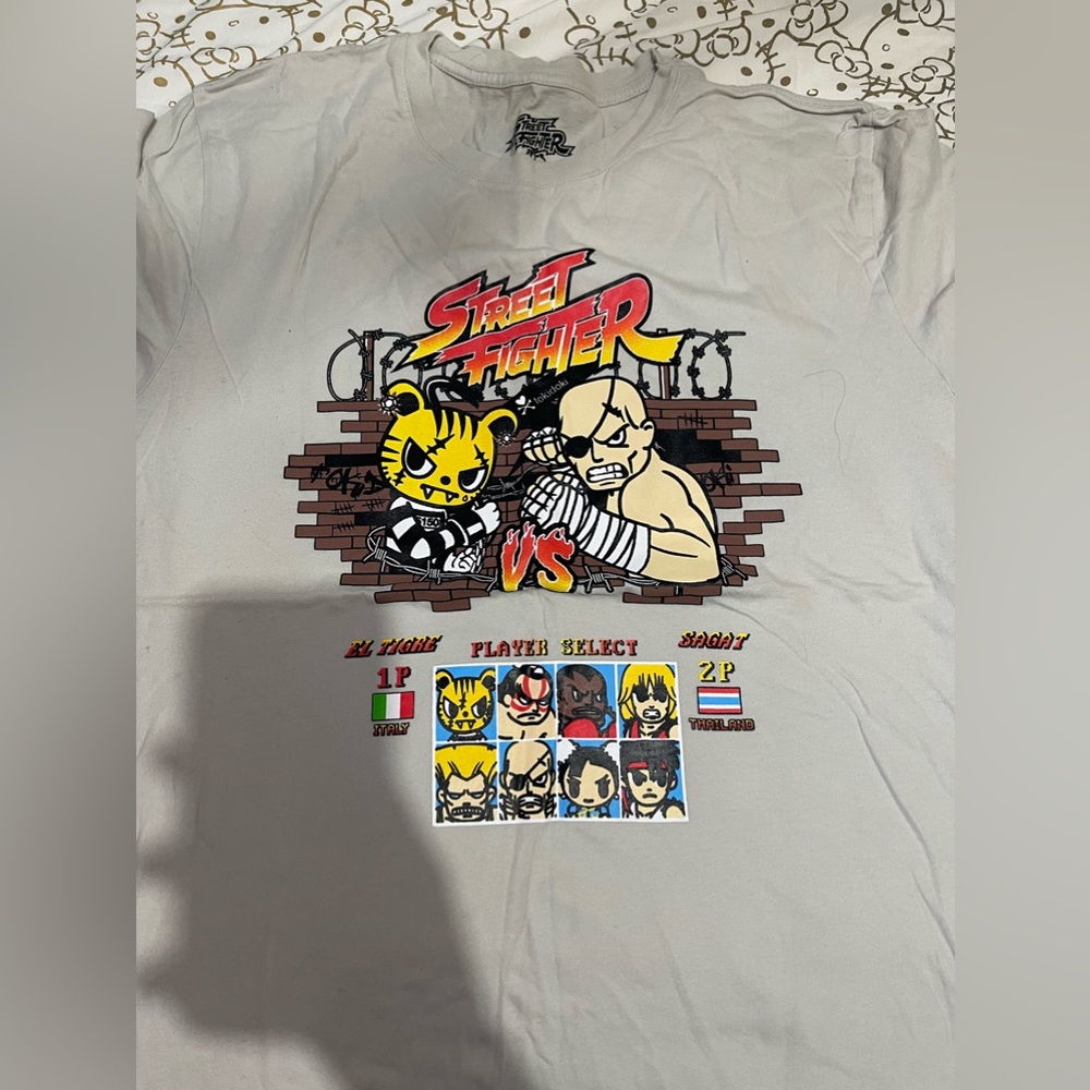 Street Fighter X Tokidoki El Tigre T-Shirt
